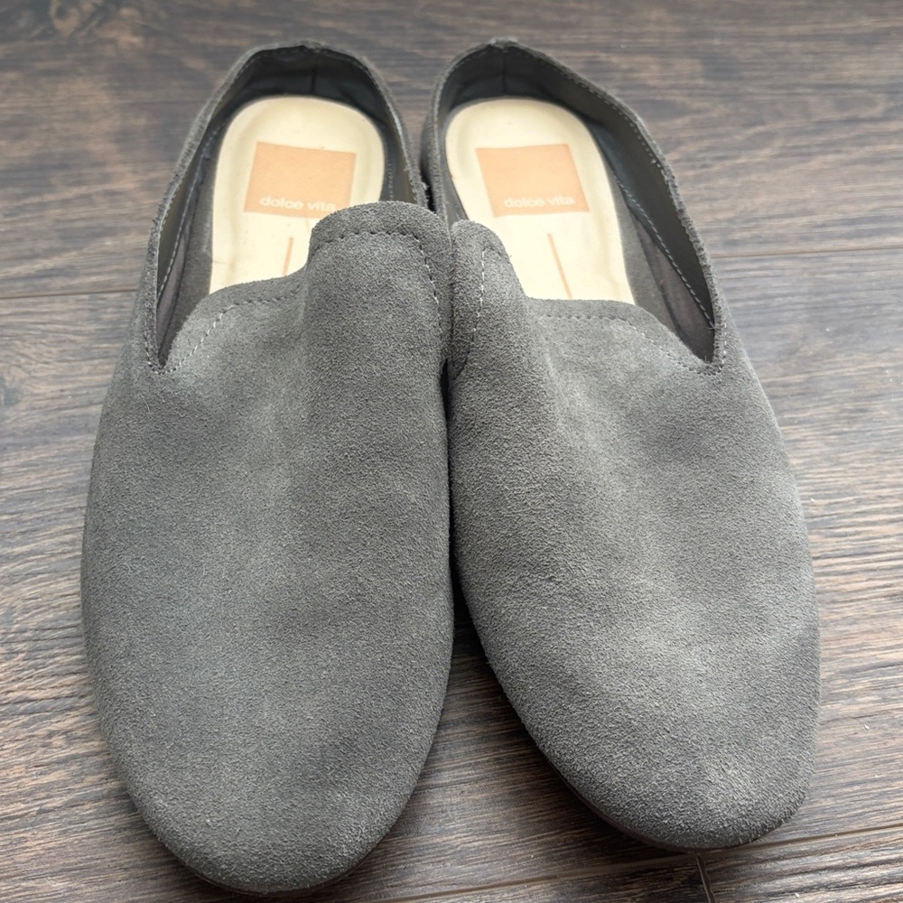 Dolce Vita Gray Suede Men's Shoes